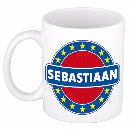 Sebastiaan name mug 300 ml