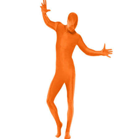 Second skin outfit oranje
