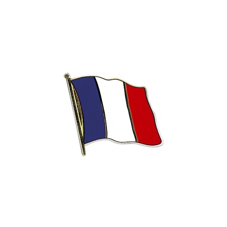 Set of 2x pieces flag pins France