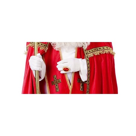 Sint Nicolaas handschoenen van katoen