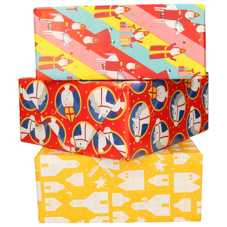 Sint Nicolas wrapping paper 