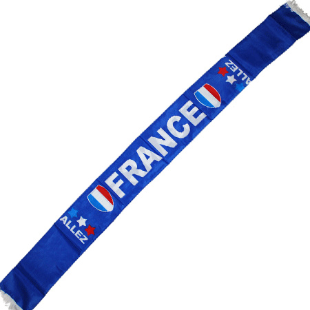 Frankrijkse supporterssjaal 150 cm