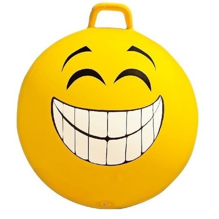 Skippy ball smiley for kids 65 cm