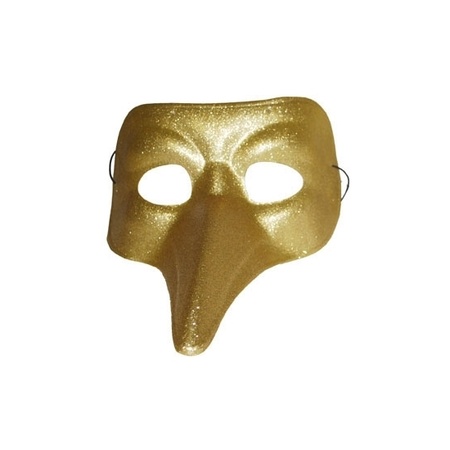 Beak mask gold