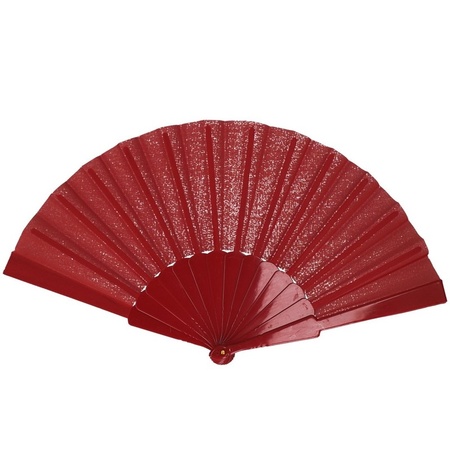 Spanish fan red 24 cm