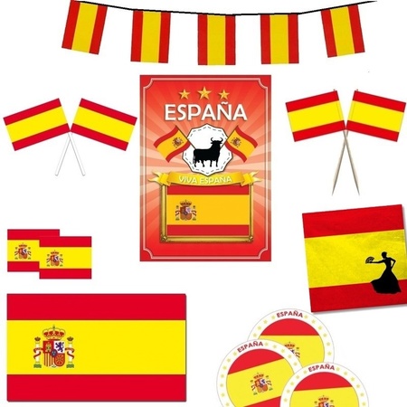 Spanje thema artikelen pakket