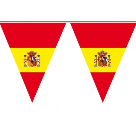 Punt vlaggetjes Spanje 5 meter