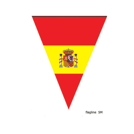 Spanish flag line 5 meter