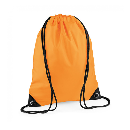 Nylon sport swimming backpacks 45 x 34 cm fluor orange