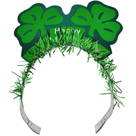 Green headband St. Patricks day