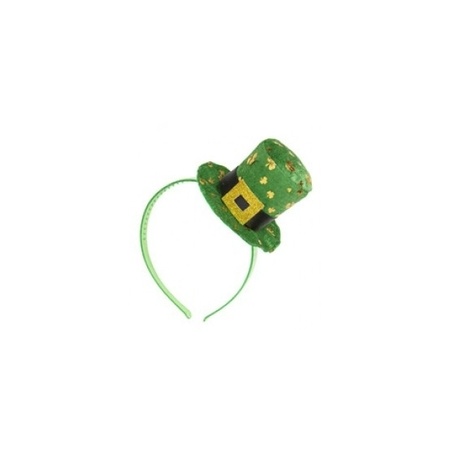 Ierse St Patricks Day mini hoedje op hoofdband