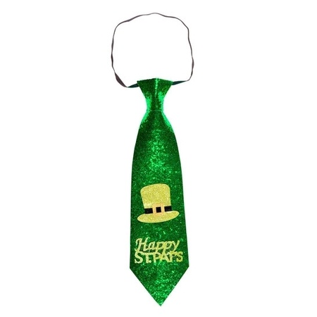 Ierse St Patricks Day Happy St Pats stropdas voor volwassenen
