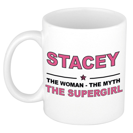 Stacey The woman, The myth the supergirl collega kado mokken/bekers 300 ml