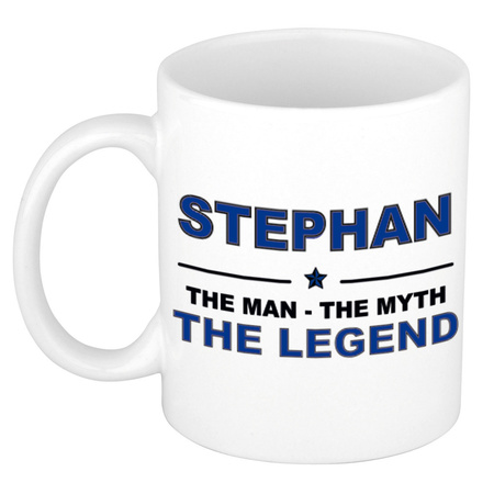 Stephan The man, The myth the legend name mug 300 ml