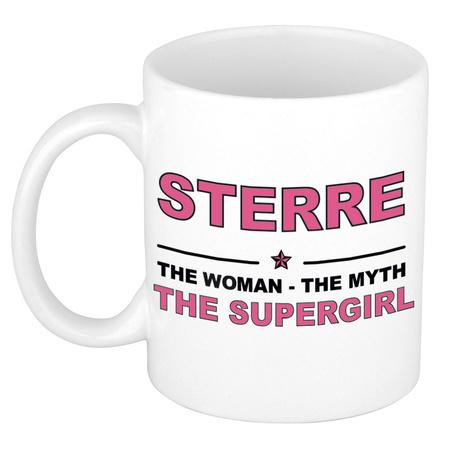 Sterre The woman, The myth the supergirl collega kado mokken/bekers 300 ml