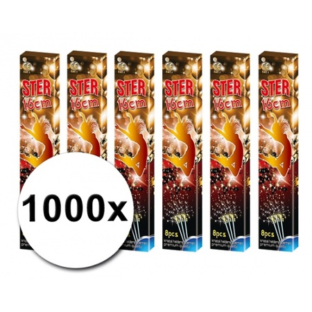 Sparklers 1000 pieces