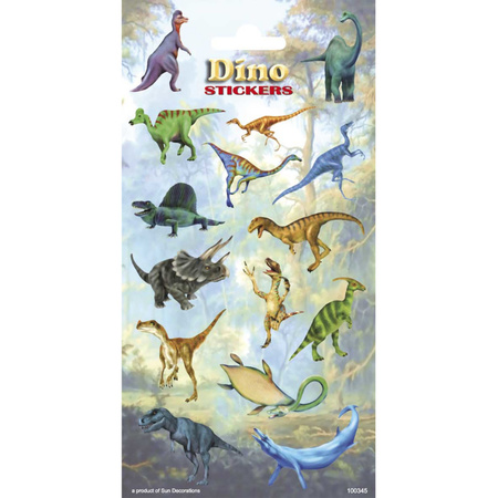 Sticker sheet dinosaur