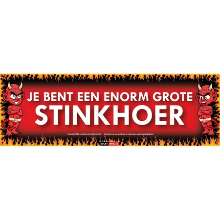 Stinkhoer Sticky Devil sticker