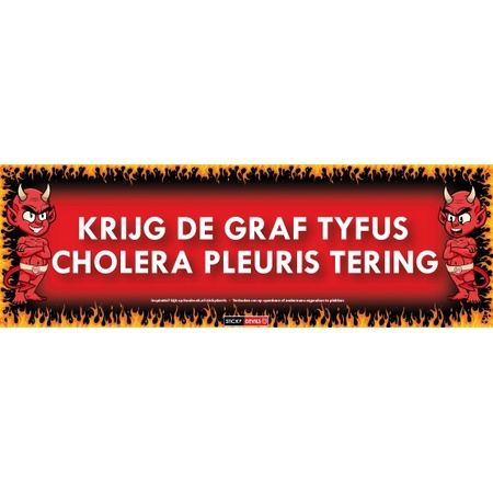 Graf Tyfus Sticky Devil sticker