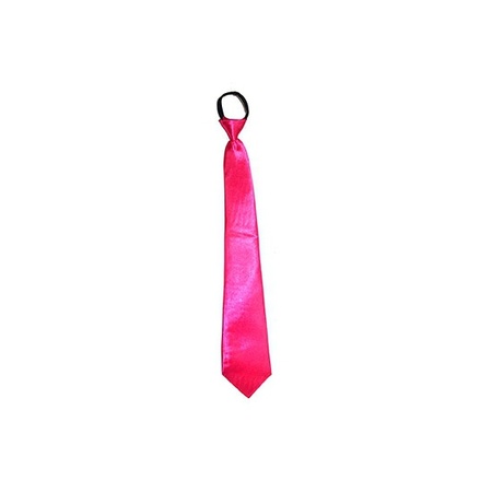 Fuchsia pink tie