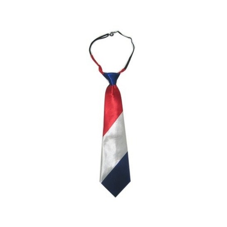 Holland flag colors neck tie