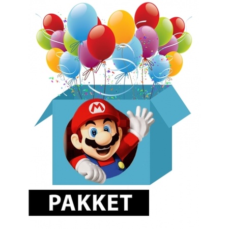 Super Mario kinderfeest pakket