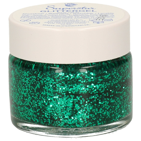 Green glitter gel 20 ml