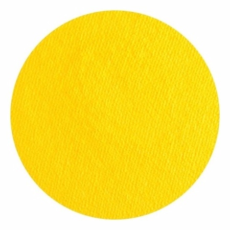 Lichaam en gezicht schmink geel