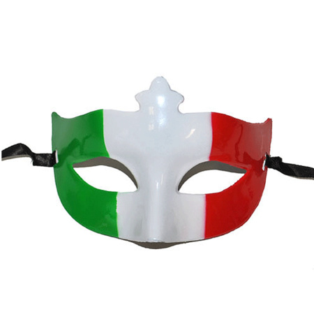 Eyemask red/green/white Italy flag