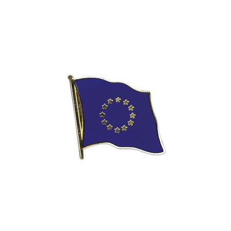 Supporters pin/broche/speldje vlag Europa