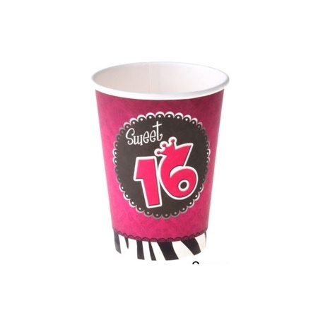 Sweet sixteen cups 24x pieces