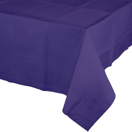 Purple tablecloth 274 x 137 cm
