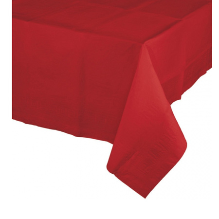 Tablecloth red 274 x 137 cm