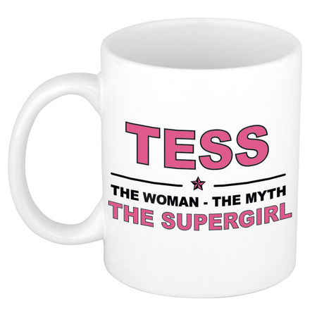 Tess The woman, The myth the supergirl collega kado mokken/bekers 300 ml