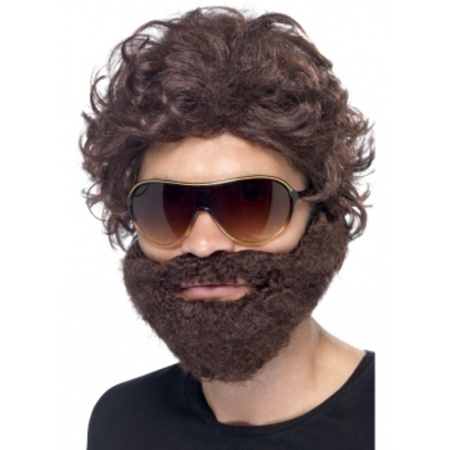 Zach Galifianakis Alan kit - the hangover - wig/sunglasses