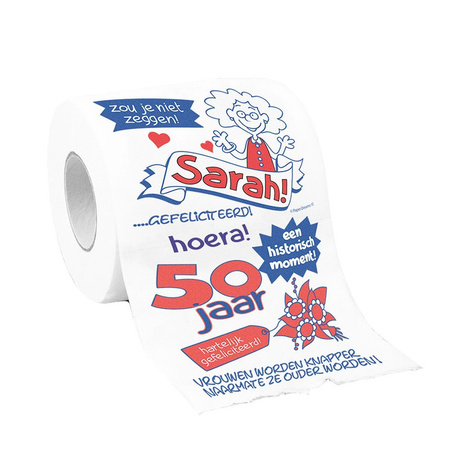 Toiletpaper Sarah