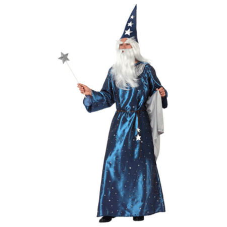 Wizards carnaval costume blue