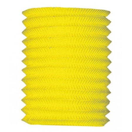 Pull lantern yellow 16 cm