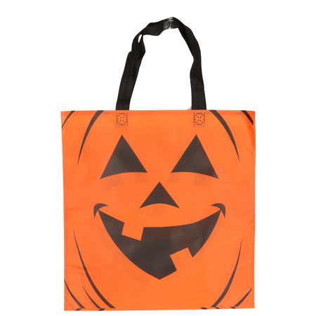 Halloween candy bag orange