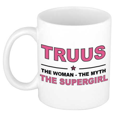 Truus The woman, The myth the supergirl collega kado mokken/bekers 300 ml