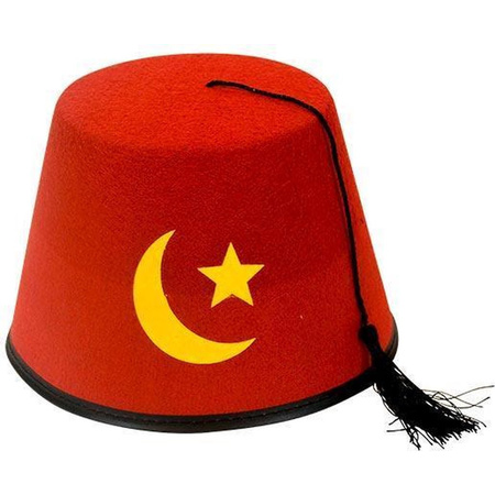 Red Turkish carnaval hat
