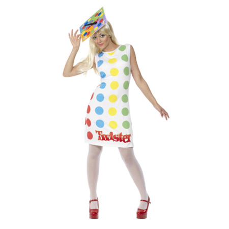 Twister fancy dress costume for women