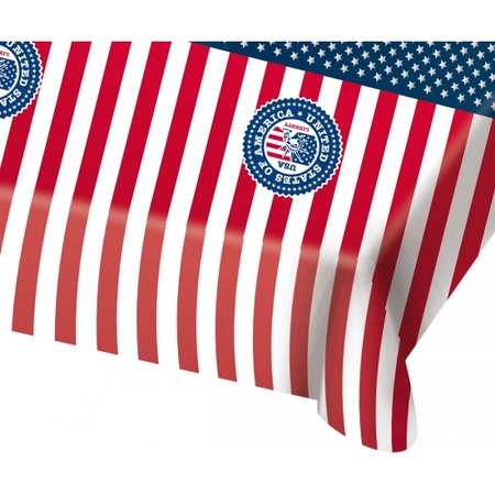 USA theme tablecloth