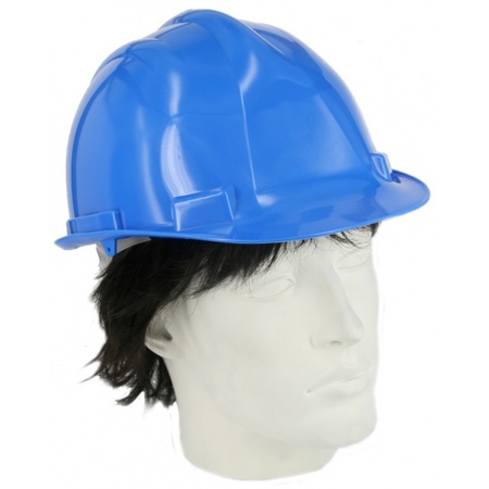 Safety adjustable helmet blue 55-62 cm