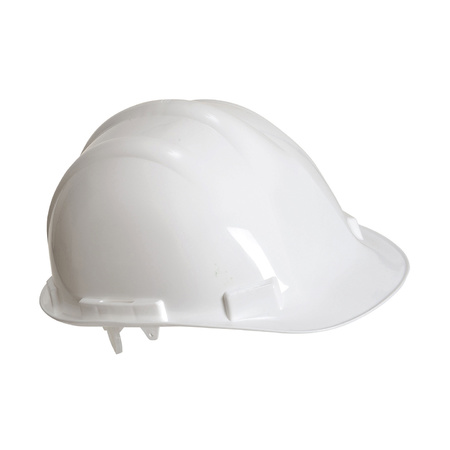 Safety ajustable helmet white 55-62 cm