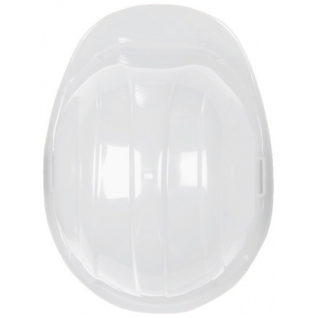 Safety ajustable helmet white 55-62 cm