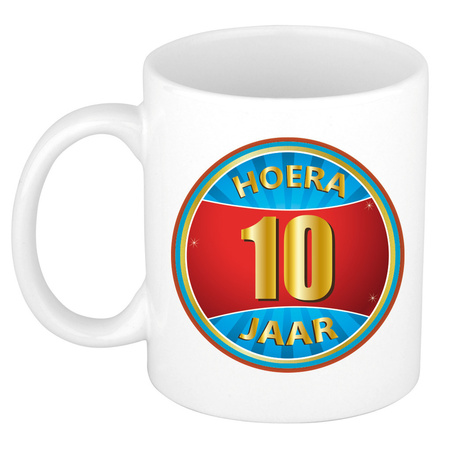 10 year birth day mug 300 ml