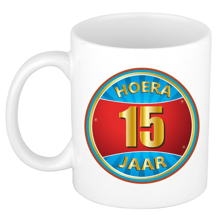 15 year birth day mug 300 ml