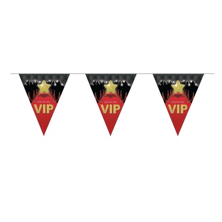 VIP bunting flags decoration 5 meters