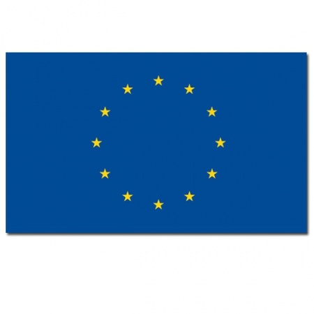 Europese uni vlag 100 x 150 cm